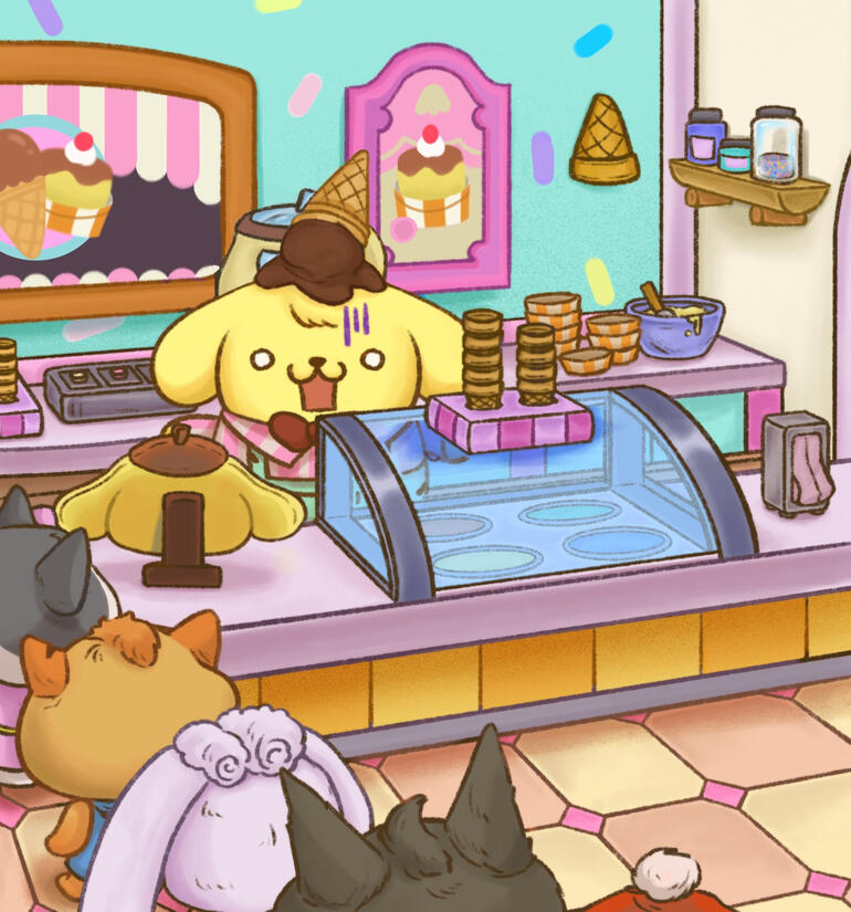 Pom on The Clock